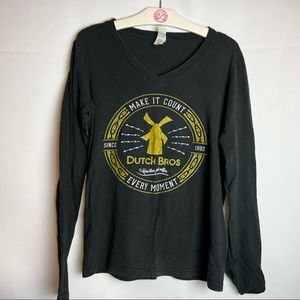 Dutch bros long sleeve tee